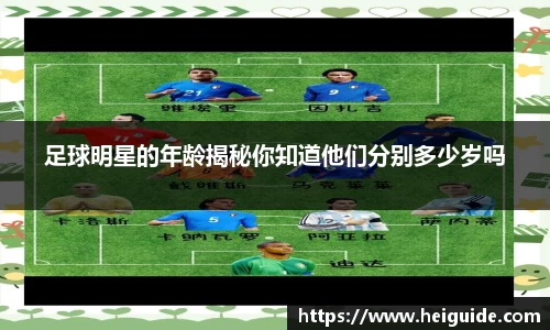 足球明星的年龄揭秘你知道他们分别多少岁吗